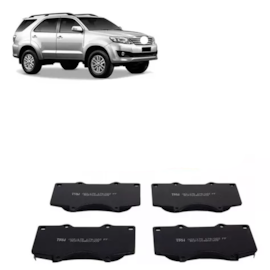 Pastilha Freio 4 RUNNER Aro 17 FJ CRUSIER 4.0 HILUX 3.2 CD