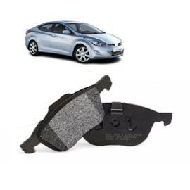Pastilha Freio ACCENT CERATO 1.6 16V ELANTRA 1.8 16V HB20 1 Pastilha Freio ACCENT CERATO 1.6 16V ELANTRA 1.8 16V HB20 1