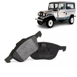 Pastilha Freio BANDEIRANTE JEEP PERUA PICKUP BLAZER 4X2 Pastilha Freio BANDEIRANTE JEEP PERUA PICKUP BLAZER 4X2
