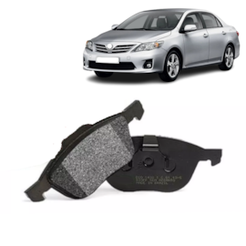Pastilha Freio COROLLA 1.6 16V XLI 1.8 16V XEI SEG BRASIL Pastilha Freio COROLLA 1.6 16V XLI 1.8 16V XEI SEG BRASIL