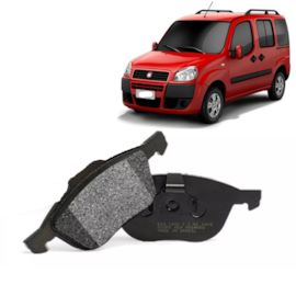 Pastilha Freio DOBLO EX 1.3 16V ELX 1.6 16V 1.8 CARGO IDE