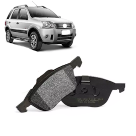 Pastilha Freio ECOSPORT 1.0 SUPERCHARGER ECOSPORT 1.4D 1.6
