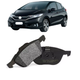 Pastilha Freio FIT 1.5 FIT LX 1.4 8V LXL 1.4 8V