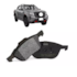 Pastilha Freio FRONTIER NAVARA PATHFINDER XTERRA