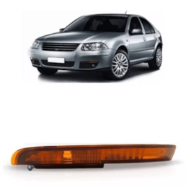 Pisca Parachoque BORA 2007 a 2012 Esquerdo Amarelo