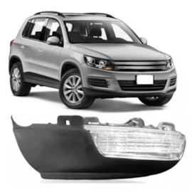 PISCA RETROVISOR TIGUAN 09/14 COM LUZ CORTESIA DIR