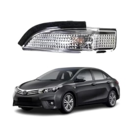 Pisca Seta Retrovisor COROLLA 2014 a 2019 Esquerdo