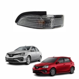 Pisca Seta Retrovisor ETIOS HATCH SEDAN 2013 a 2022 Esquerdo Pisca Seta Retrovisor ETIOS HATCH SEDAN 2013 a 2022 Esquerdo