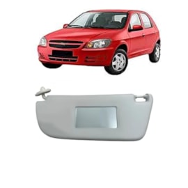 Quebra Sol CORSA MONTANA 03 a 10 Cinza Espelho Esq