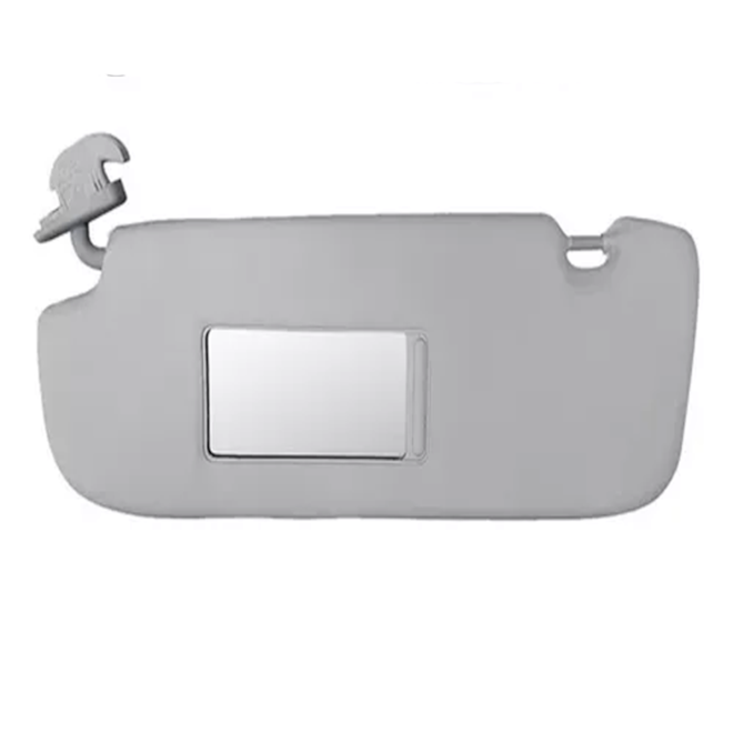 Quebra Sol FOX 03 a 14 Cinza Caixa Espelho Canelado Esq Quebra Sol FOX 03 a 14 Cinza Caixa Espelho Canelado Esq