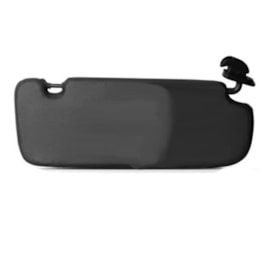 Quebra Sol FOX 03 a 14 Preto Caixa Espelho Iluminação Dir