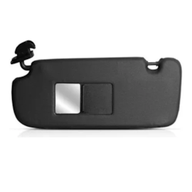 Quebra Sol FOX CROSSFOX 03 a 14 Preto Espelho Iluminação Esq