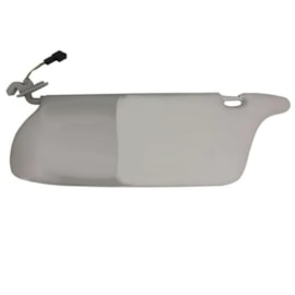 Quebra Sol GOL 95 a 05 Cinza Caixa Espelho Iluminação Dir.