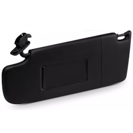 Quebra Sol GOL G5 G6 08 a 25 Preto Caixa Espelho Bolsa Esq