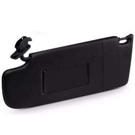 Quebra Sol GOL G5 G6 08 a 25 Preto Caixa Espelho Bolsa Esq