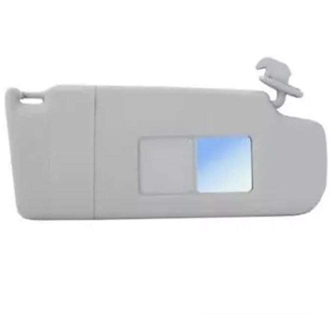 Quebra Sol GOLF 07 a 13 Cinza Direito Com Bolsa e Espelho Quebra Sol GOLF 07 a 13 Cinza Direito Com Bolsa e Espelho