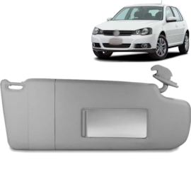 Quebra Sol JETTA 08 a 13 Cinza Canelado Caixa Bolsa Esq
