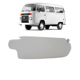 Quebra Sol KOMBI 97 a 13 Cinza Fixo Sem Bolsa Direito Quebra Sol KOMBI 97 a 13 Cinza Fixo Sem Bolsa Direito