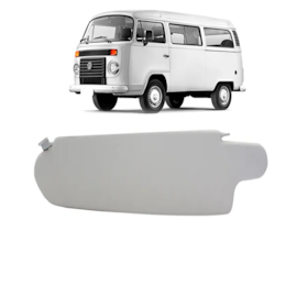 Quebra Sol KOMBI 97 a 13 Cinza Fixo Sem Bolsa Esq