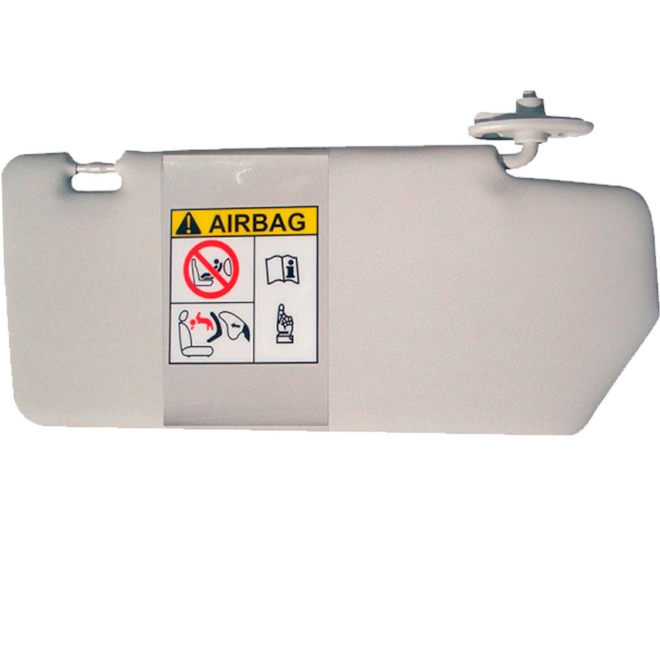 Quebra Sol PALIO WEEKEND STRADA 04 a 21 Cinza Claro Dir Quebra Sol PALIO WEEKEND STRADA 04 a 21 Cinza Claro Dir