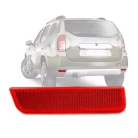 Refletor Lanterna Parachoque 15 À 18 DUSTER Esquerdo Vermelho