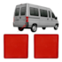 Refletor Parachoque Ducato 97 a 15 Vermelho