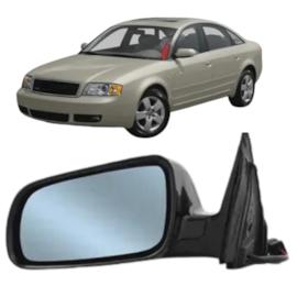 Retrovisor A6 01 A 03 Elétrico Esquerdo Usado Retrovisor A6 01 A 03 Elétrico Esquerdo Usado