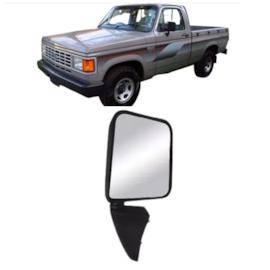 Retrovisor D20 Fixo 85 a 96 Esquerdo RETROVEX