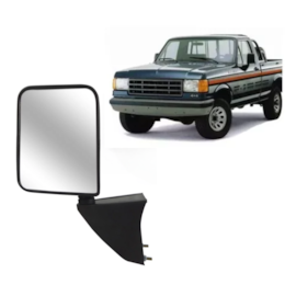 Retrovisor Ford F1000 Fixo 83 A 93 Esquerdo Original Usado