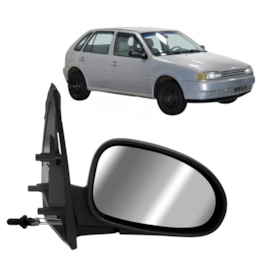 Retrovisor GOL BOLA 95 À 99 Direito C Controle 4P Retrovisor GOL BOLA 95 À 99 Direito C Controle 4P