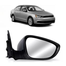 Retrovisor JETTA 11 a 16 Com Seta Elétrico Direito
