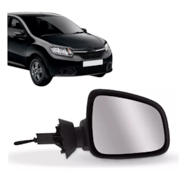 Retrovisor LOGAN SANDERO 09 a 13 Direito Com Controle Retrovisor LOGAN SANDERO 09 a 13 Direito Com Controle