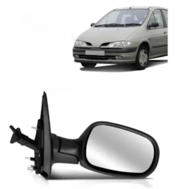 Retrovisor MEGANE Elétrico 99 a 03 Usado Original Dir