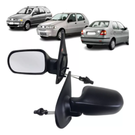RETROVISOR PALIO 01/03 4P CONTROLE ESQUERDO (CODISA)