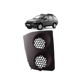 Suporte Farol Milha BRAVA MAREA 99 a 03 Preto Esquerdo Suporte Farol Milha BRAVA MAREA 99 a 03 Preto Esquerdo