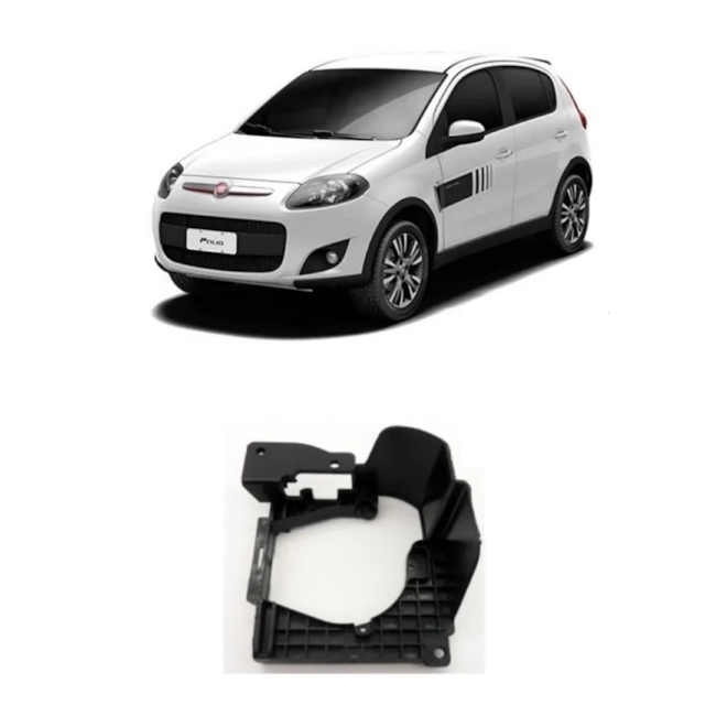 Suporte Milha PALIO ATTRACTIVE 12 a 18 Preto Esquerdo Suporte Milha PALIO ATTRACTIVE 12 a 18 Preto Esquerdo