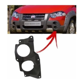 Suporte Milha PALIO STRADA LOCKER 09 a 12 Preto Esquerdo Suporte Milha PALIO STRADA LOCKER 09 a 12 Preto Esquerdo