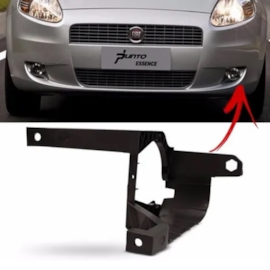 Suporte Milha PUNTO 07 a 12 Preto Esquerdo Suporte Milha PUNTO 07 a 12 Preto Esquerdo