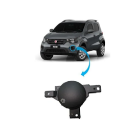 Tampa Grade Milha MOBI 2017 a 2020 C Furo Preto Esquerdo Tampa Grade Milha MOBI 2017 a 2020 C Furo Preto Esquerdo