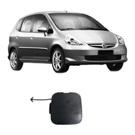 Tampa Reboque Parachoque FIT 2003 a 2008 Tampa Reboque Parachoque FIT 2003 a 2008