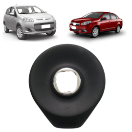 Tampa Volante Grand SIENA Airbag 12 A 19 Cinza Claro