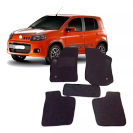 Tapete Linha FIAT Laranja Todos Personallizado